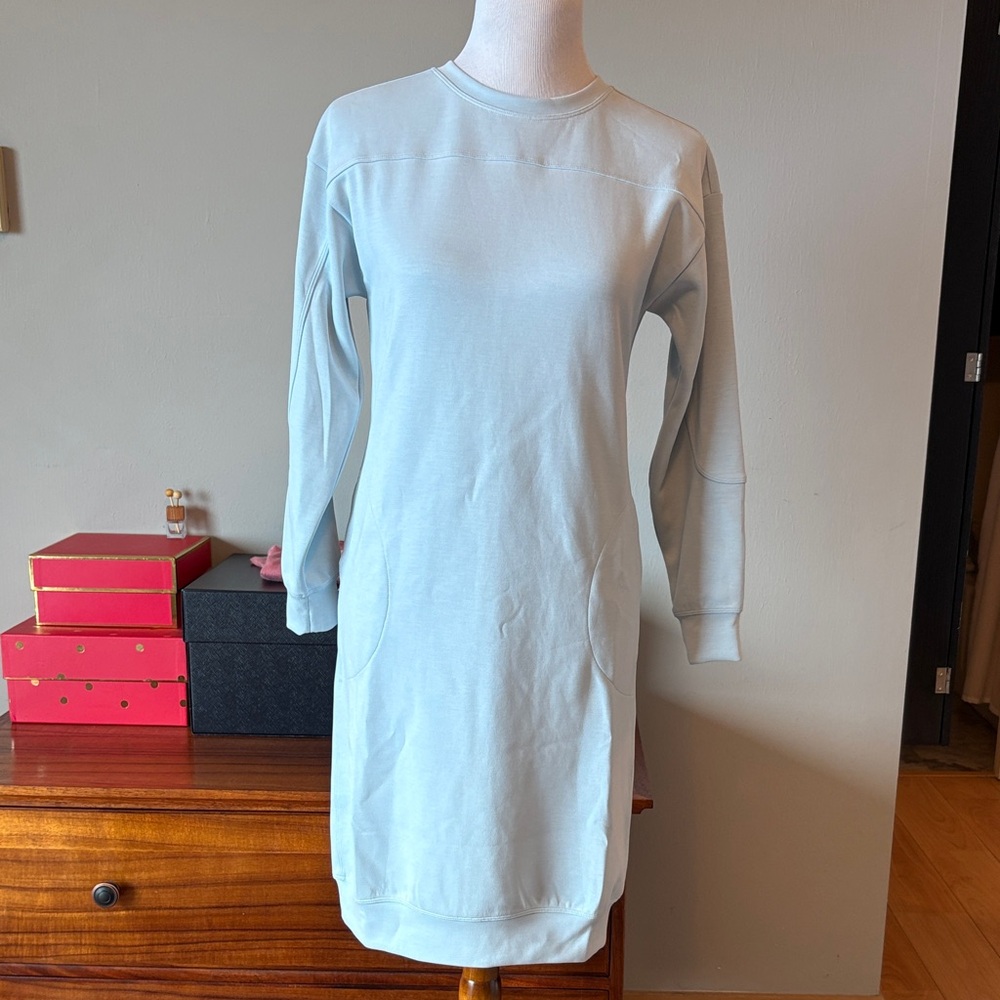 lululemon athletica Light Blue Pullover Softstreme Dress NWOT.